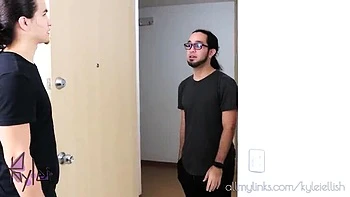 Kylei Ellish Fucks Boyfriend and His Friend - Hot Latina MILF Double Penetration