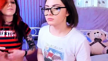 Webcam Teen masturbates and pretends you came in her mouth