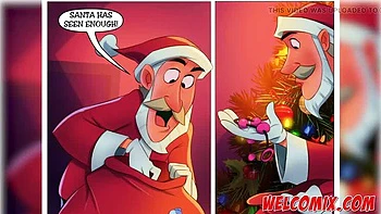 Naughty Home Christmas Hentai - Big Tits MILF Anal & Blowjob