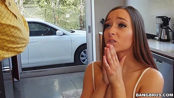 Jessica Lynne Buys Her Step-Father’s Silence With Her Pussy