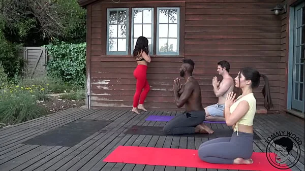 BBC Yoga Foursome Real Couple Swap