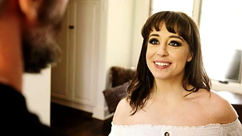 Sexy small titted brunette Judy C