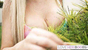 Blondie bombshell sex with sublime Dean Van Damme and Blondie Bombshell from Love Her Boobs