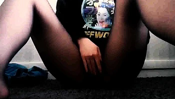 Riding my dildo in pantyhose, Ahley 21yo