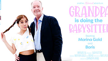 Grandpa Is Doing The 19 Year Old Babysitter