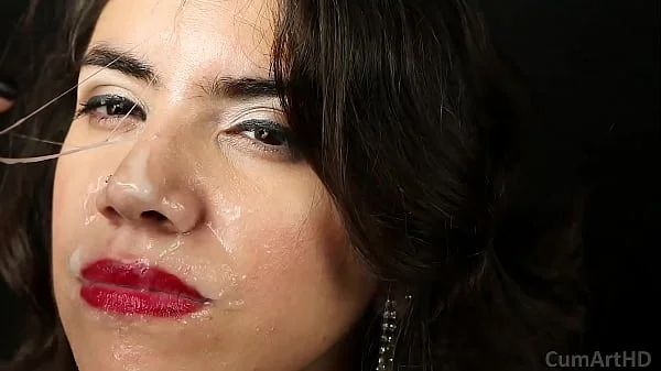 After party facial (massive facial with a big smile, cumplay and swallow!)