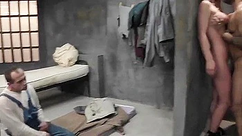 Elegant Lady Fucked By A Group Of Hobos