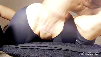 April BigAss Extreme Anal Fisting & Squirting - Swallowed Cum in Mouth 4K