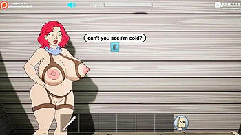 Fuckerman Winter Lovers Complete Gameplay - Huge Tits Teen & MILF Hardcore Threesome Anal Fuck