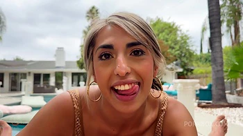 Nailing The Horny And Sexy Luna Columbiana On Pov