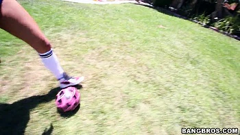 All natural beauty gets dick drilled