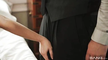 Gorgeous sideways pose fuck with a long-legged blonde Venom Evil