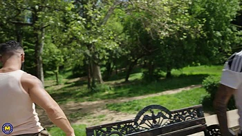 Young Man Gets Picked Up By A Horny Cougar To Fuck At Home