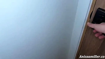 Stepdad's Christmas Surprise: Fucking His Latina Slut While Stepmom is Away - Blowjob, Doggy & Big Natural Tits