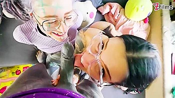 Featuring Anuskatzz And Lily Lus Splot Tongue Blowjob Trailer