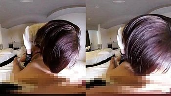 In the dim room, the sensual tune played as she imagined straddening me in lingerie, lost in the intense passion and pleasure of our steamy encounter. Our bodies merged, giving into the irresistible attraction.: VR Porn