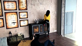 Exotic brunette hardcore foot fetish fuck