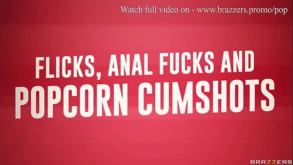 Flicks, Anal Fucks and Popcorn Cumshots - Tina Fire / Brazzers  / stream full from www.brazzers.promo/pop