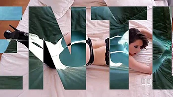 British College Babe Stuffs Double Dong in Pussy and Asshole