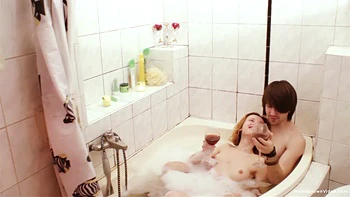 Samael Bangs Evan In The Tub - Eva & Samael