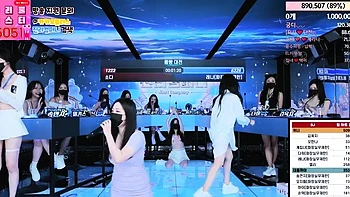 Asian and american group sex