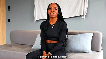 Tight Ebony Latina Slammed Rough By BWC