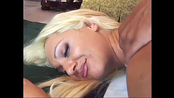 Donna Doll Blowjob & Creampie - Hot Blonde Fucked Doggy Style