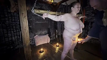 Mature BBW Teacher Domina Satana Wax Play & Heat Spanking - Part 1 BDSM Dungeon