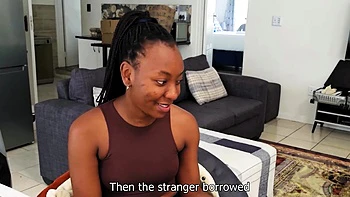 Bubble Butt Ebony Teen Pussy Pounded