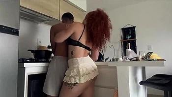 Amateur Brazilian Redhead Katana Kai Gets Her Big Ass Dominated By Kaio Rodrigues Foot In Face