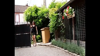 French babes Emy Russo take big dick anal threesome doggy style