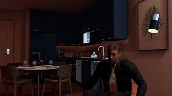 3D BBW Asian MILF Teasing the Young Big Cock to Fuck Her Pussy