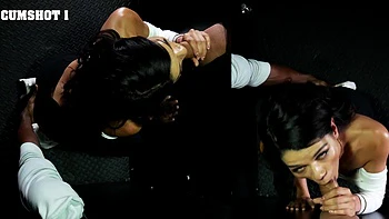 Petite brunette Harley Haze gets wild in a steamy pov scene.