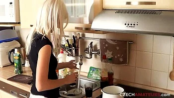 Young Blonde Babe Takes Monster Cock in Public POV Blowjob