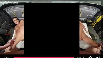 Десперадо латина с большой грудью, наездница и миссионер