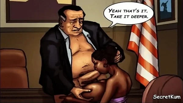 The Mayor S1 ep. 1 - Young black woman Job Interview to become the Mayor's Secretary - Interracial Fuck