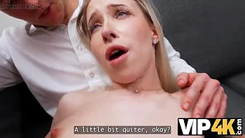 Горячая блондинка-любительница на кастинге: Стэнли Джонсон жестко ебет Наташу Оушен