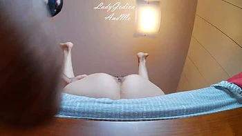 Lady Godiva gets her hairy pussy and big ass pounded doggy style - rough anal creampie with loud moaning
