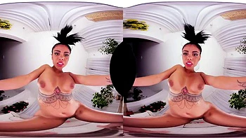 Solo Face-Sitting im POV VR-Fick