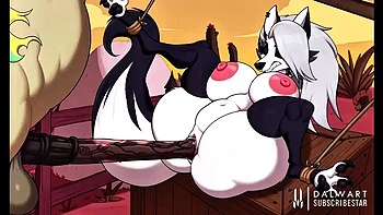 Gorda hentai con tetas y culo enorme