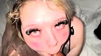 Blonde Amateur Gets Hardcore Interracial Ass Fuck