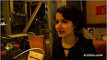 Petite Babe Vicky Ties Herself Up And Masturbates