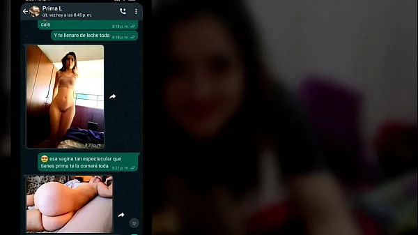 Whatsapp Con Mi Prima Se pone Caliente y termina en mi cuarto   VIDEO