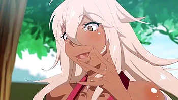 Grosse asiatique cartoon se fait baiser