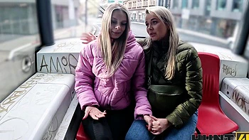 Nikky Dream and Stanley Johnson fucked two wet pussies in a steamy ffm threesome