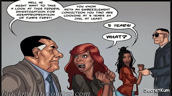 The Mayor season 4 Ep. 3 - Do the crime your pussy and asshole must pay the fine || DP Anal  in the Office at work