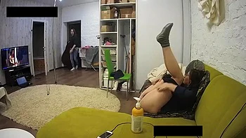 Alan fickt Nina Reiterin im russischen Amateur-Spritzen