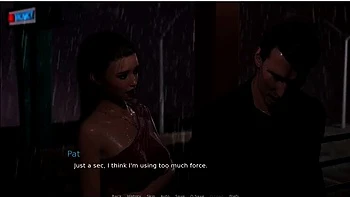 Пат жестко трахает Кэтрин в 4K аниме