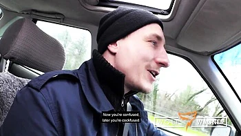 Stella Star, milf allemande coquine, baisée en public