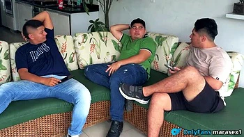 Friendly Visit Turns Wild! Slutty Sex with MaRaSexx & MeGanSxx - Amateur MILF Creampie POV